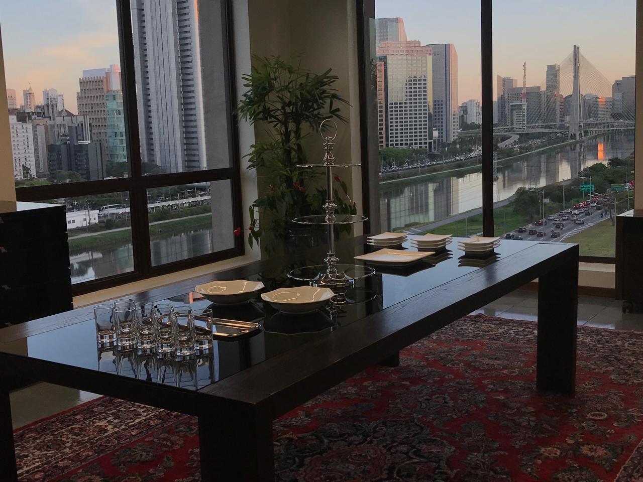 Espaço Cidade Jardim com vista panorâmica da cidade